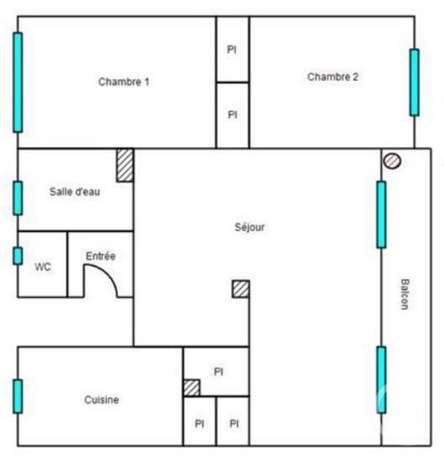 Appartement F3 à louer - 3 pièces - 64.57 m2 - NICE - 06 - PROVENCE-ALPES-COTE-D-AZUR - Century 21 Optimmo Appartement F3 à louer - 3 pièces - 64.57 m2 - NICE - 06 - PROVENCE-ALPES-COTE-D-AZUR - Century 21 Optimmo