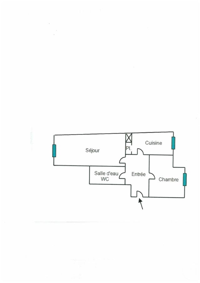 Appartement F2 à vendre - 2 pièces - 39.19 m2 - NICE - 06 - PROVENCE-ALPES-COTE-D-AZUR - Century 21 Optimmo