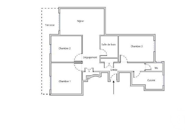 Appartement F4 à vendre - 4 pièces - 76.77 m2 - NICE - 06 - PROVENCE-ALPES-COTE-D-AZUR - Century 21 Optimmo