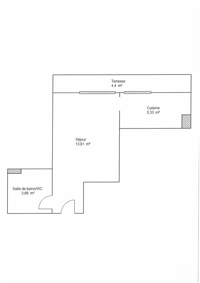 Appartement F1 à vendre - 1 pièce - 22.82 m2 - NICE - 06 - PROVENCE-ALPES-COTE-D-AZUR - Century 21 Optimmo